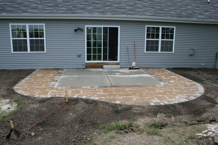 Best ideas about DIY Patio Extension
. Save or Pin diy extending concrete patio with pavers Now.