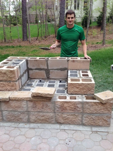 Best ideas about DIY Patio Fireplace
. Save or Pin Life in the Barbie Dream House DIY Paver Patio and Now.