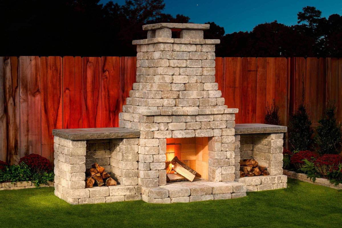 Best ideas about DIY Patio Fireplace
. Save or Pin DIY outdoor Fremont fireplace kit makes hardscaping simple Now.
