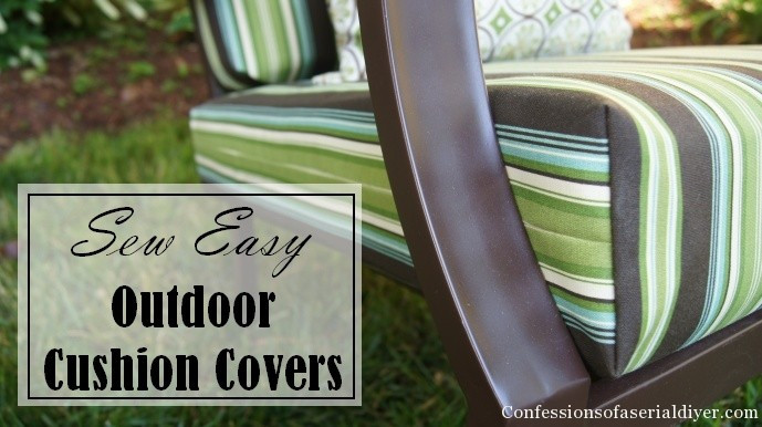 Best ideas about DIY Patio Furniture Cushions
. Save or Pin Sew Easy Outdoor Cushion Covers Part 1 Now.