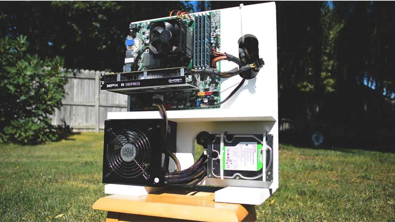 Best ideas about DIY Pc Case Wood
. Save or Pin How to make a $10 DIY Wooden Gaming PC Case Now.