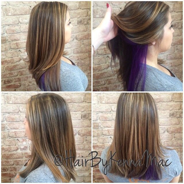 Best ideas about DIY Peekaboo Highlights
. Save or Pin Purple peekaboo and highlights Now.