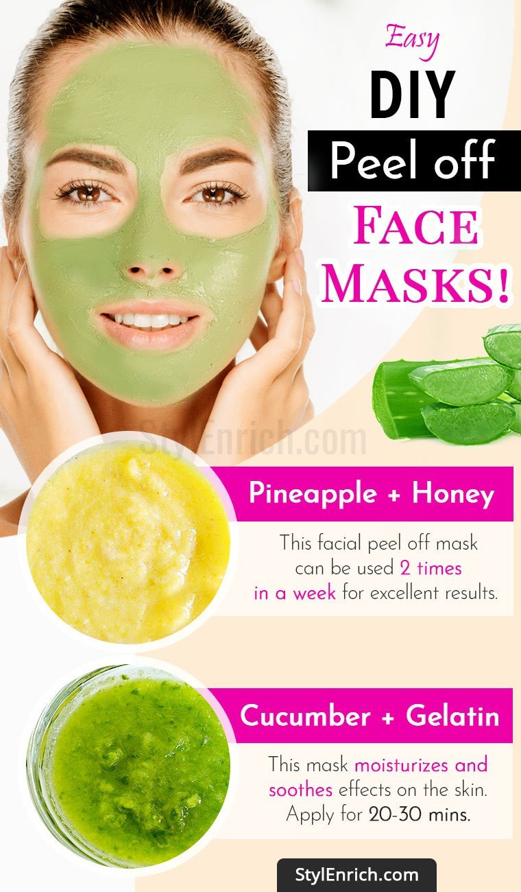Best ideas about DIY Peel Off Face Mask
. Save or Pin DIY Peel f Face Mask For Beautiful And Glowing Skin Now.