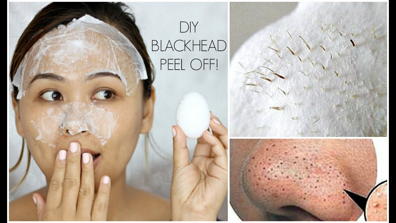 Best ideas about DIY Peel Off Face Mask With Egg
. Save or Pin DIY Blackhead Peel f Mask with an Egg Now.