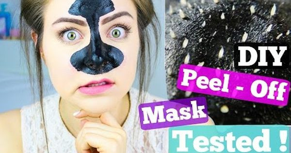 Best ideas about DIY Peel Off Face Mask With Glue
. Save or Pin Easy DIY Blackhead Remover Peel f Mask REMOVES Now.