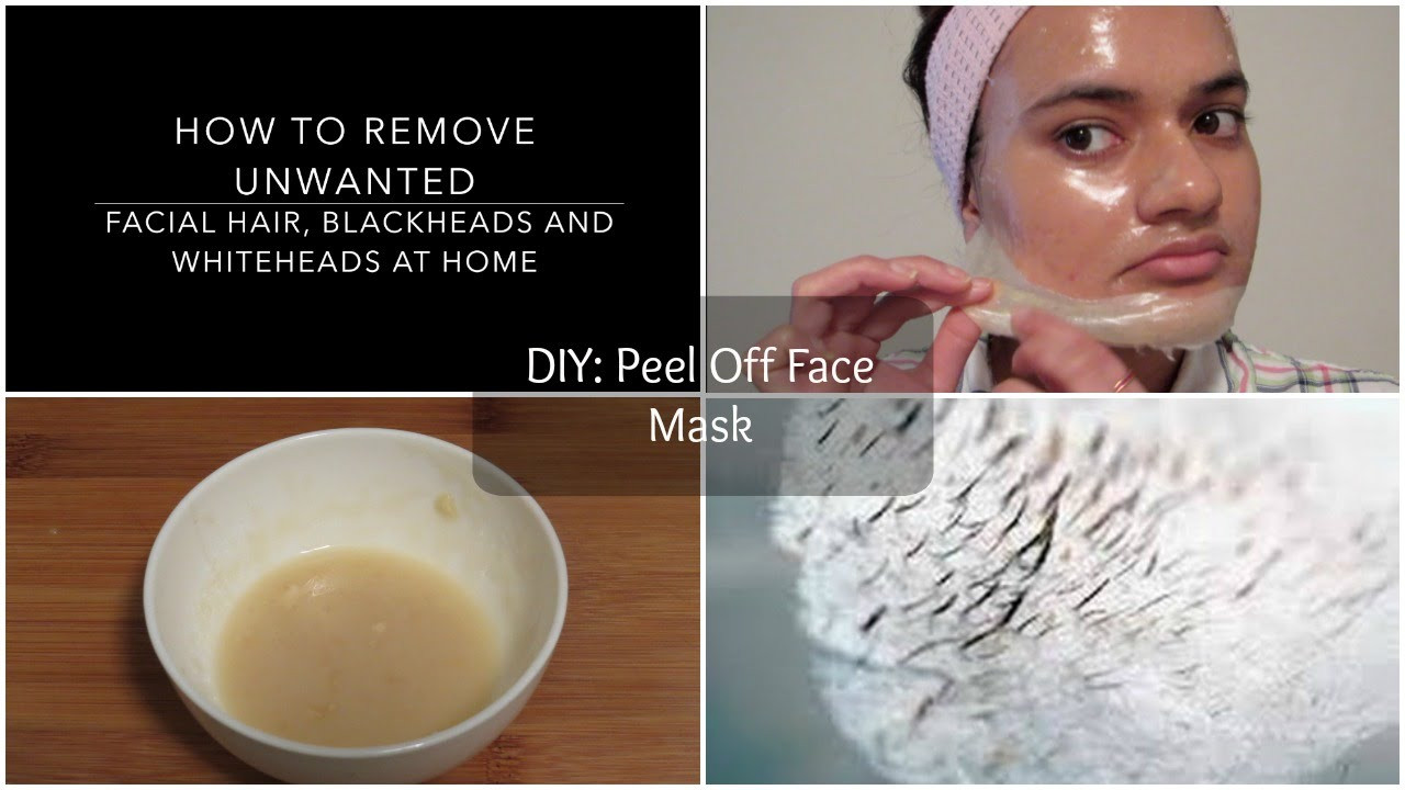 Best ideas about DIY Peel Off Face Mask Without Gelatin
. Save or Pin Get Rid Unwanted Facial Hair Blackheads & Whiteheads Now.