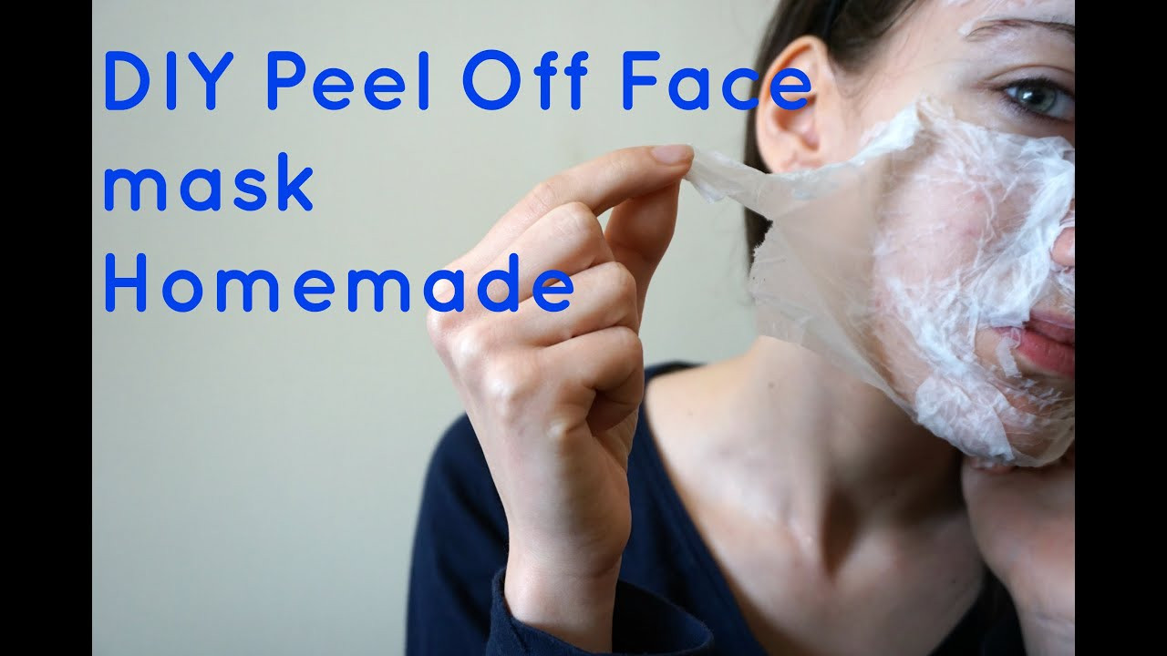 Best ideas about DIY Peel Off Face Masks
. Save or Pin DIY homemade peel off face mask tutorial video Now.