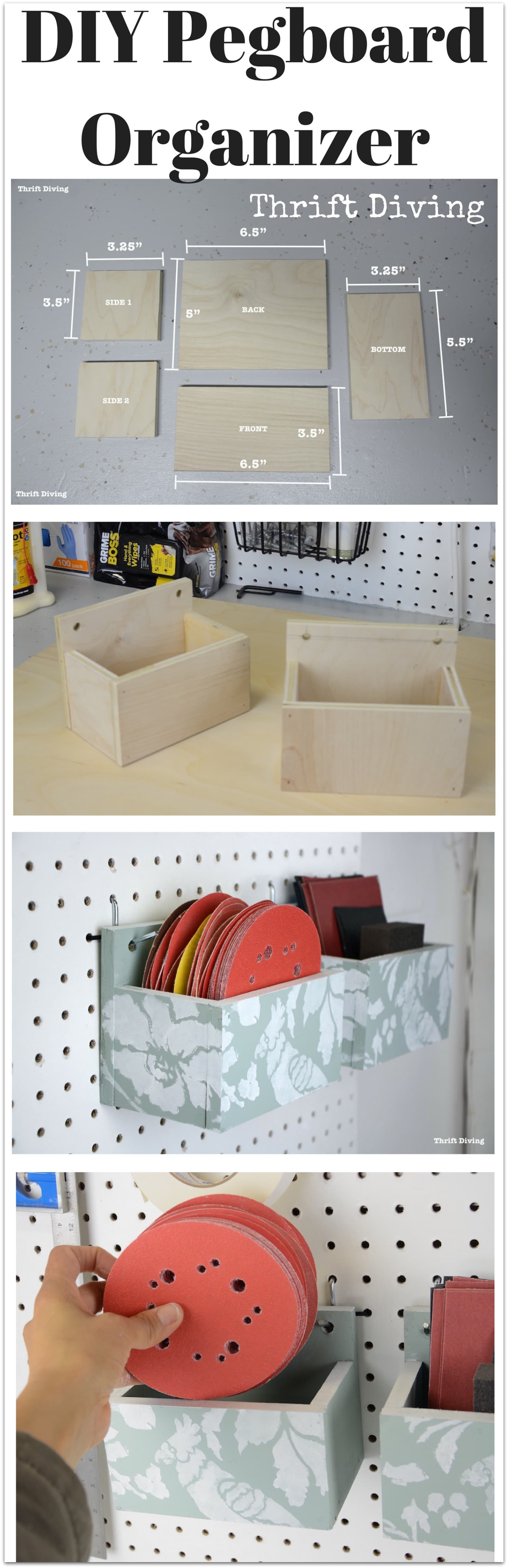 Best ideas about DIY Pegboard Tool Organizer
. Save or Pin How to Make a DIY Pegboard Organizer For Your Garage or Now.