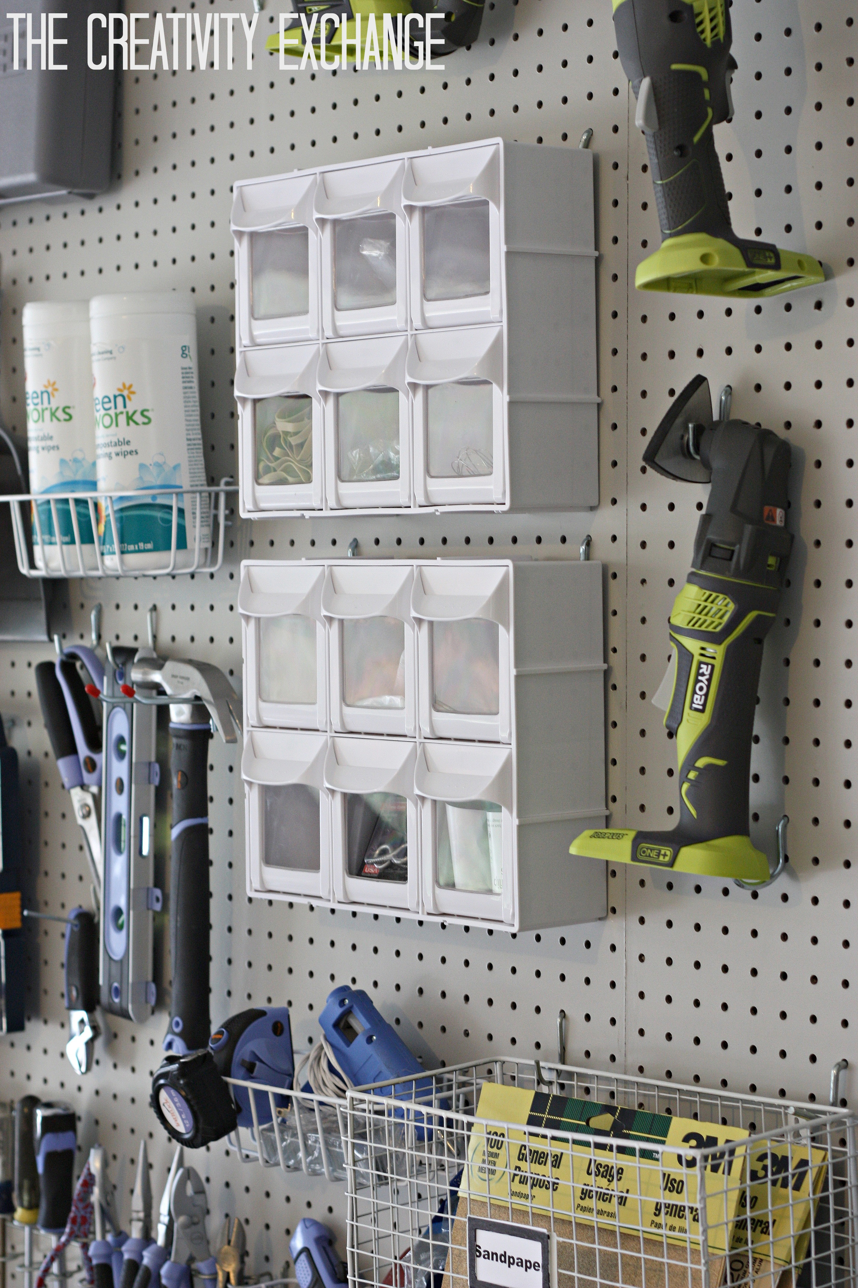 Best ideas about DIY Pegboard Tool Organizer
. Save or Pin Organizing the Garage with DIY Pegboard Storage Wall Now.