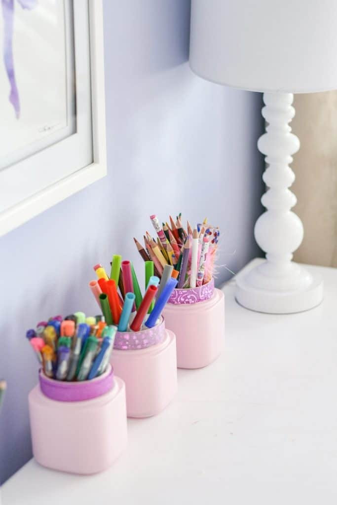 Best ideas about DIY Pencil Holder For Desk
. Save or Pin DIY Pencil Holders to Dress up your Desk Decor Hint Now.