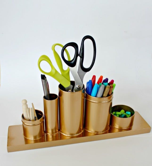 Best ideas about DIY Pencil Holder For Desk
. Save or Pin Dress Your Desk With These 15 DIY Pencil Cups Now.