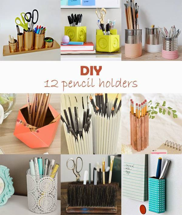 Best ideas about DIY Pencil Holder For Desk
. Save or Pin Your Workmates Will Be Jealous Your Desk Space With Now.
