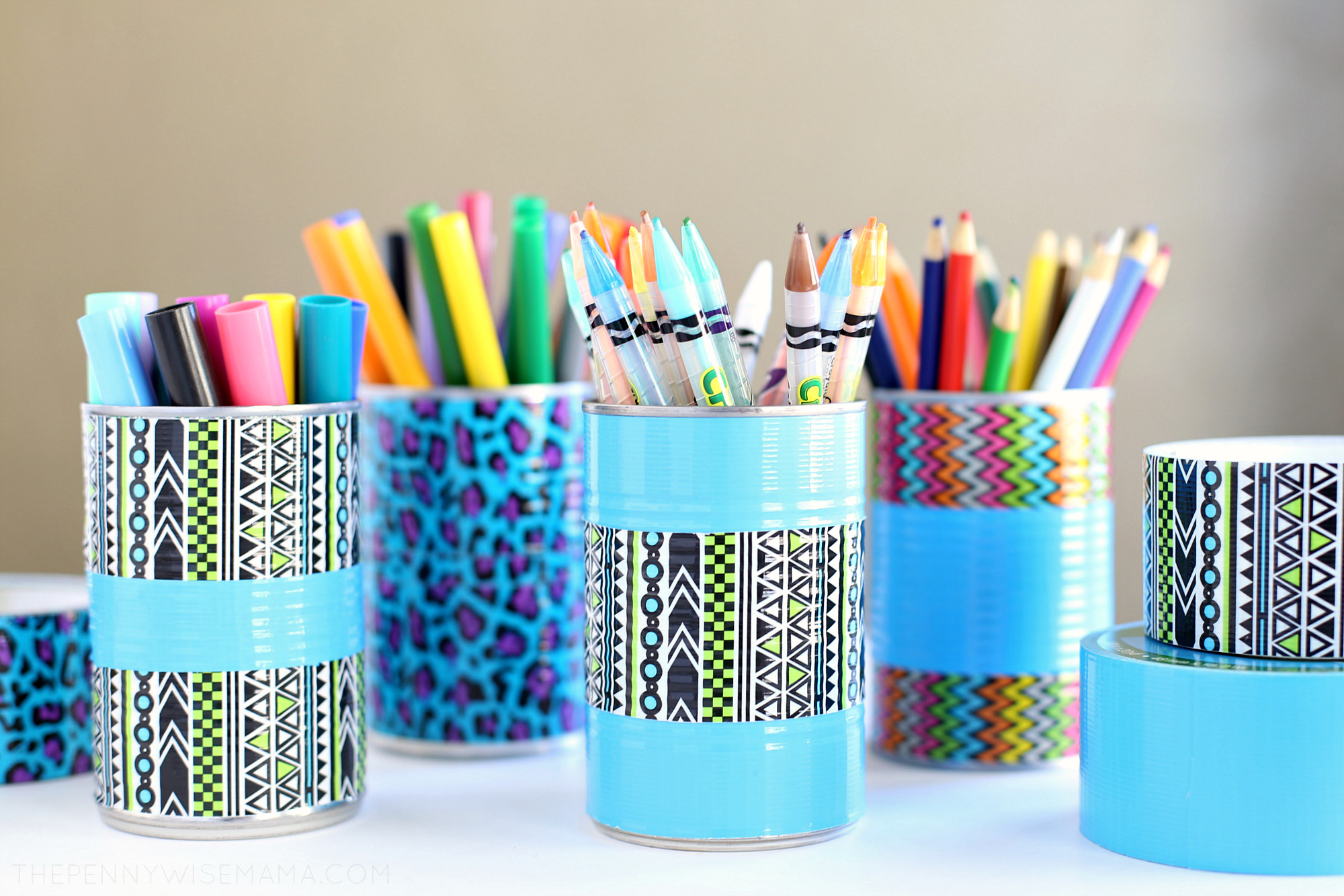 Best ideas about DIY Pencil Organizer
. Save or Pin DIY Duck Tape Pencil Holder & Art Organizer Giveaway Now.