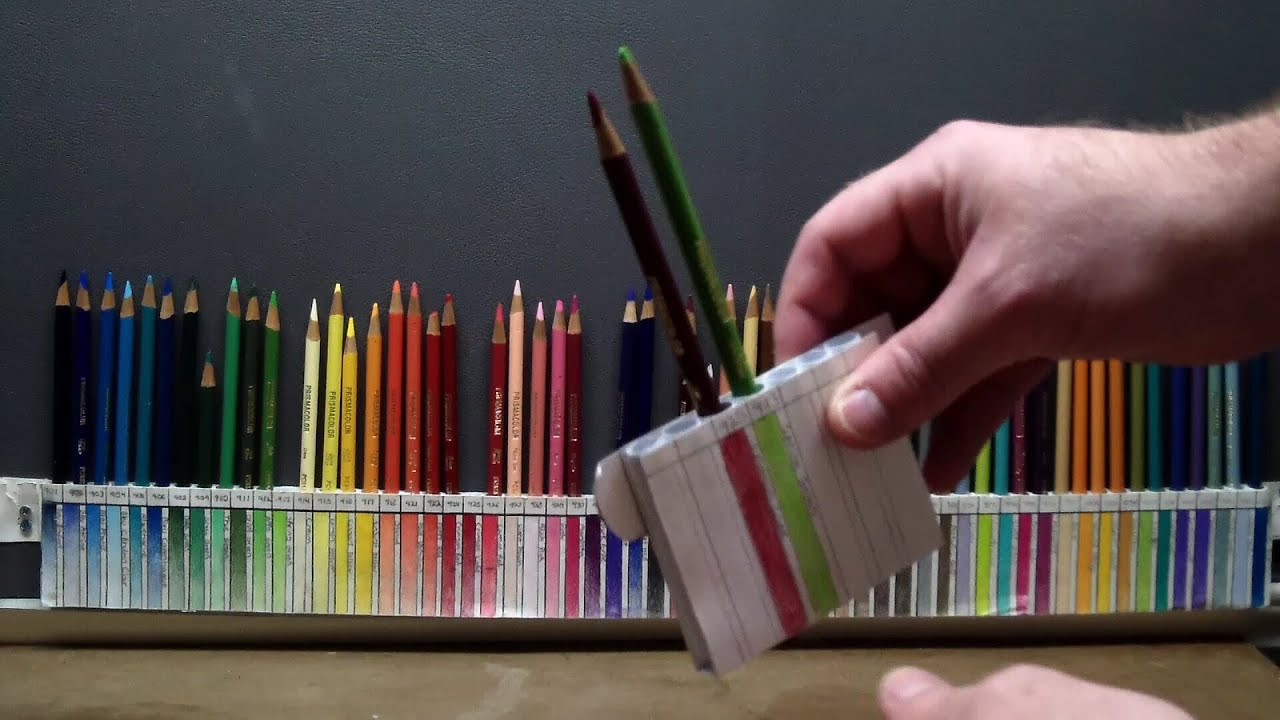 Best ideas about DIY Pencil Organizer
. Save or Pin DIY Custom pencil holder for PRISMACOLOR Now.