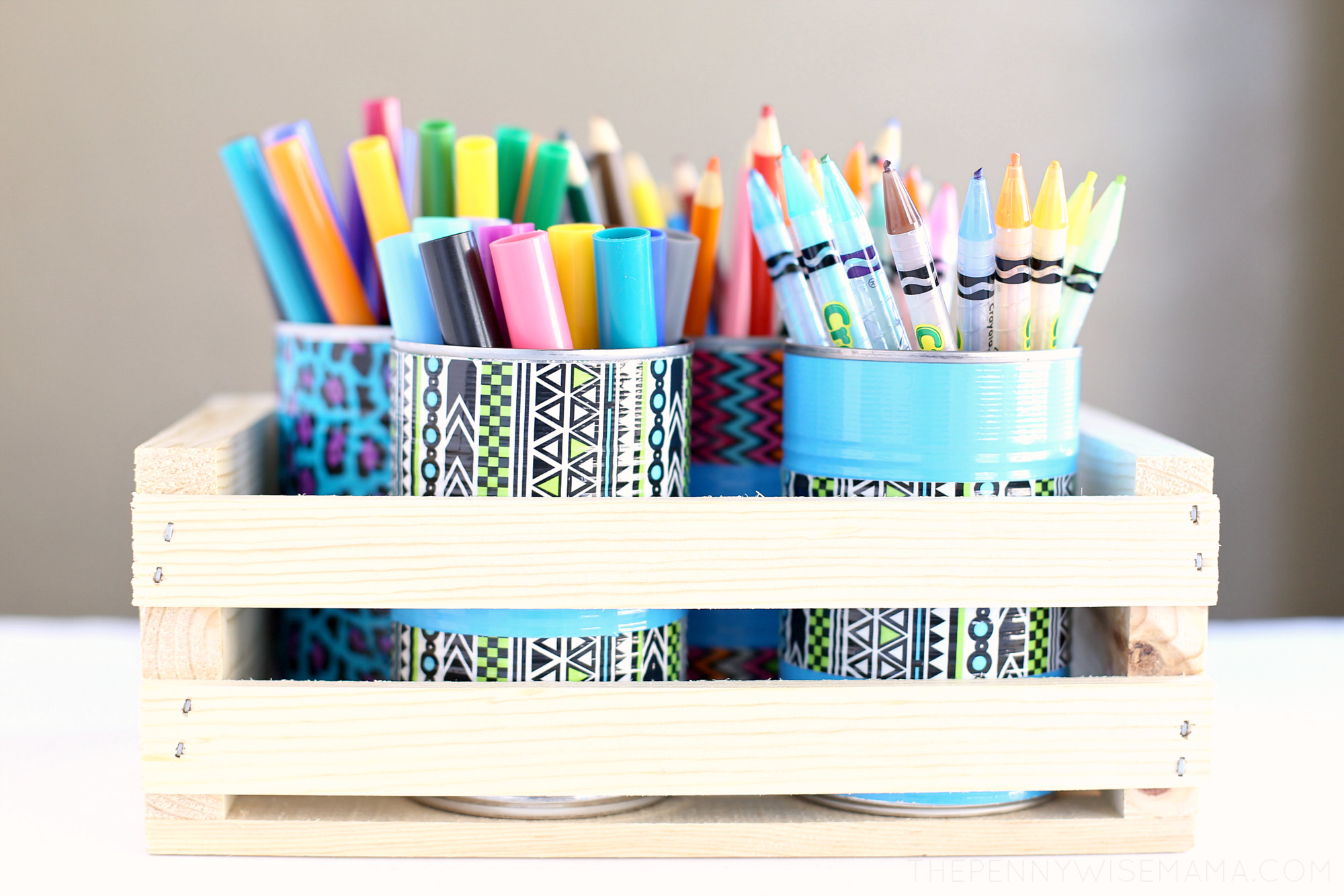 Best ideas about DIY Pencil Organizer
. Save or Pin DIY Duck Tape Pencil Holder & Art Organizer Giveaway Now.