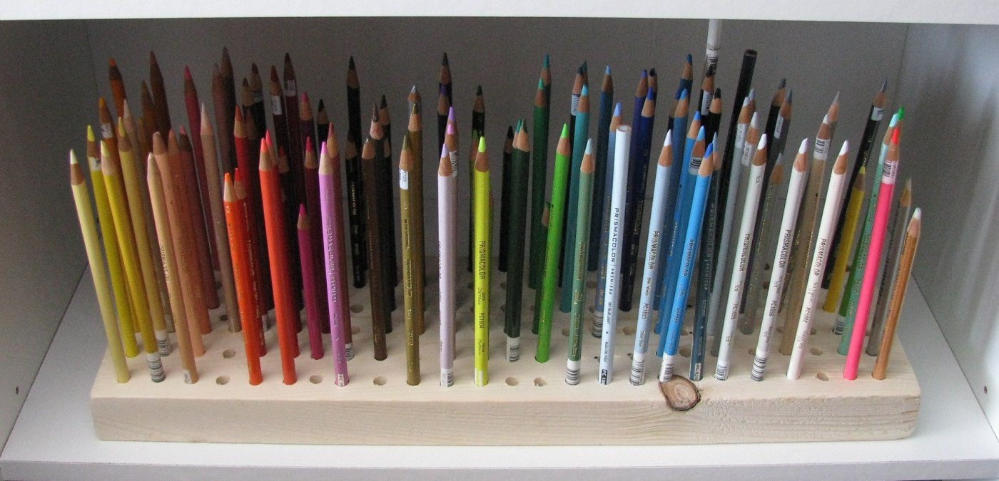 Best ideas about DIY Pencil Organizer
. Save or Pin Colored Pencil Holder The Art Colony Now.