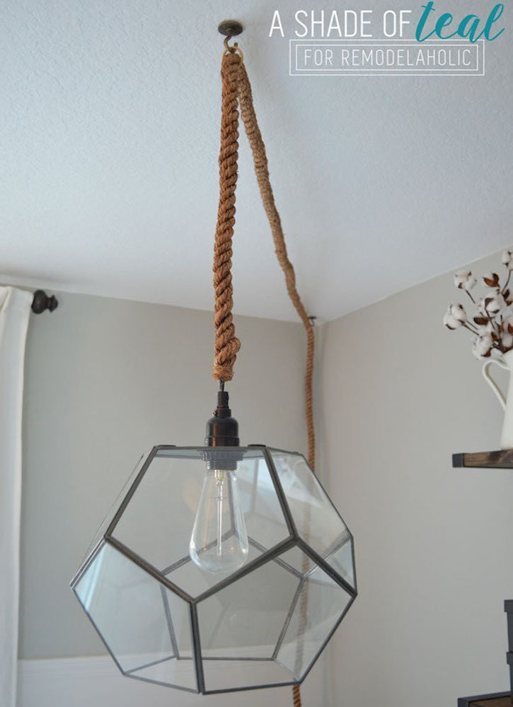 Best ideas about DIY Pendant Light
. Save or Pin DIY Light Fixtures You Can Make for Cheap Bob Vila Now.