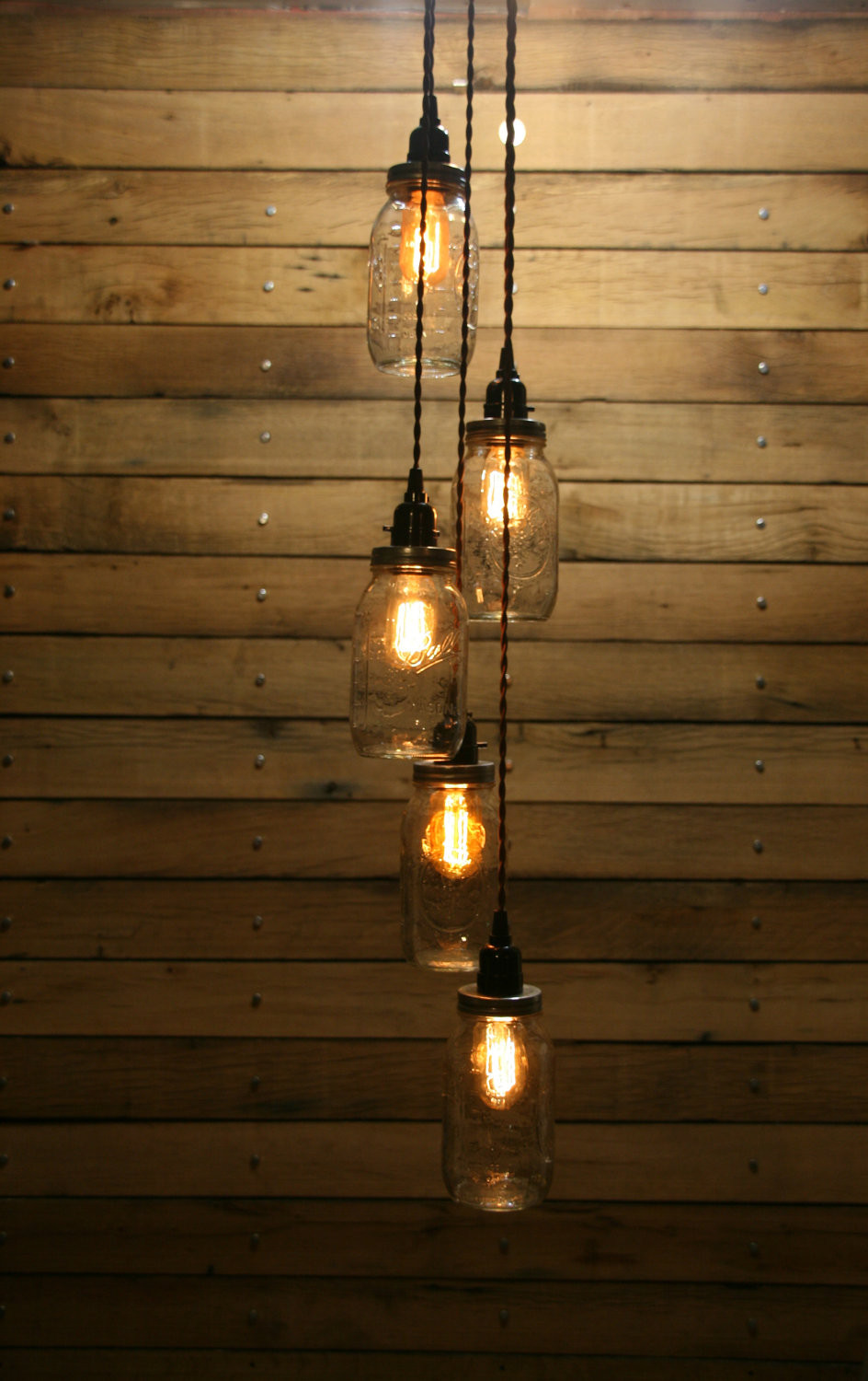 Best ideas about DIY Pendant Lighting Kit
. Save or Pin DIY 5 Jar Pendant Light Mason Jar Chandelier by Now.