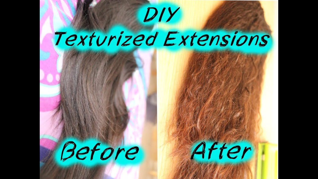 Best ideas about DIY Perm Hair
. Save or Pin DIY "Yaki" Extensions How to Texturize Sliky Hair with a Now.