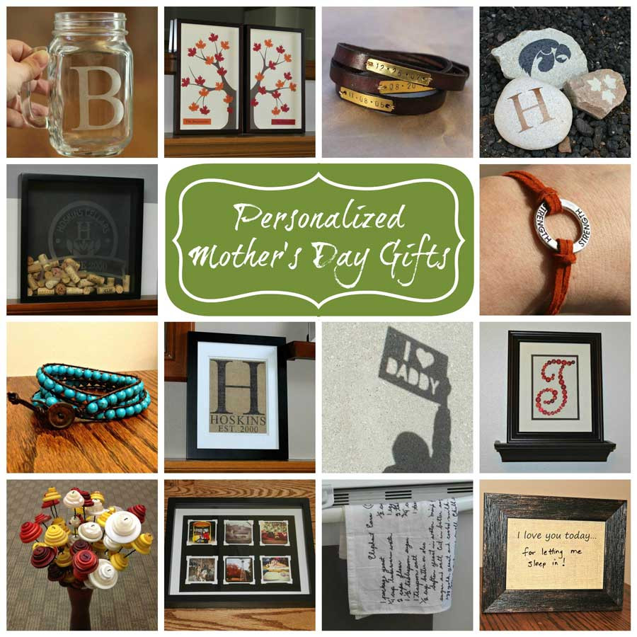 Best ideas about DIY Personalized Gifts
. Save or Pin Personalized Mother s Day Gifts Sometimes Homemade Now.