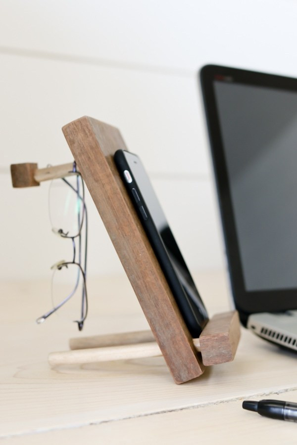 Best ideas about DIY Phone Stand
. Save or Pin DIY Cell Phone Stand and Accessory Holder Tidbits Now.