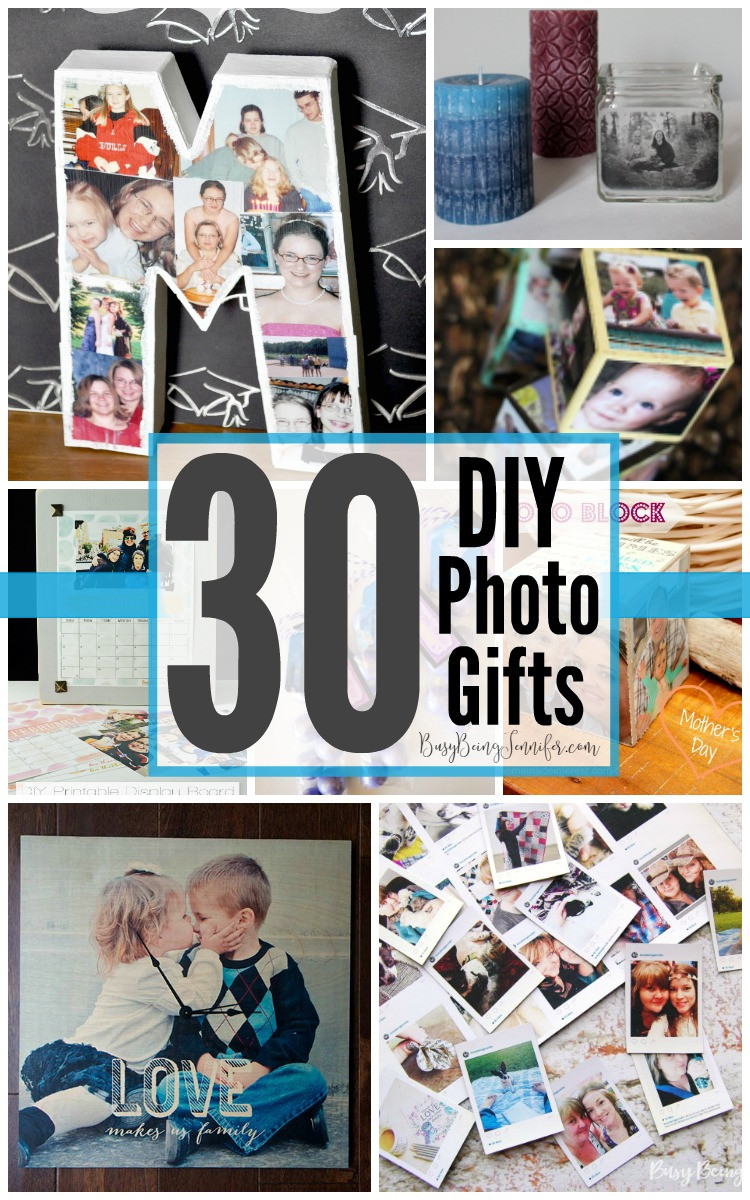 Best ideas about DIY Photo Gift Ideas
. Save or Pin 30 DIY Gifts Ideas Busy Being Jennifer Now.
