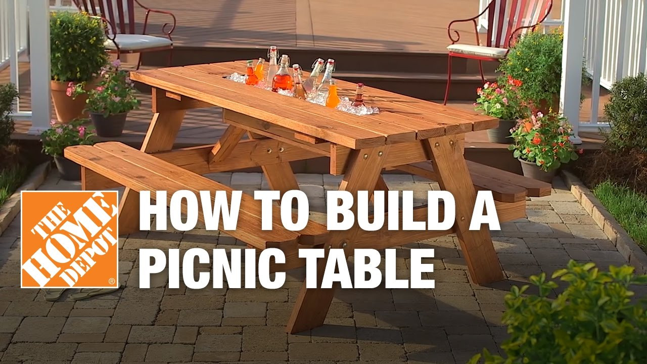 Best ideas about DIY Picnic Tables
. Save or Pin How to Build a Picnic Table with Built in Cooler The Now.