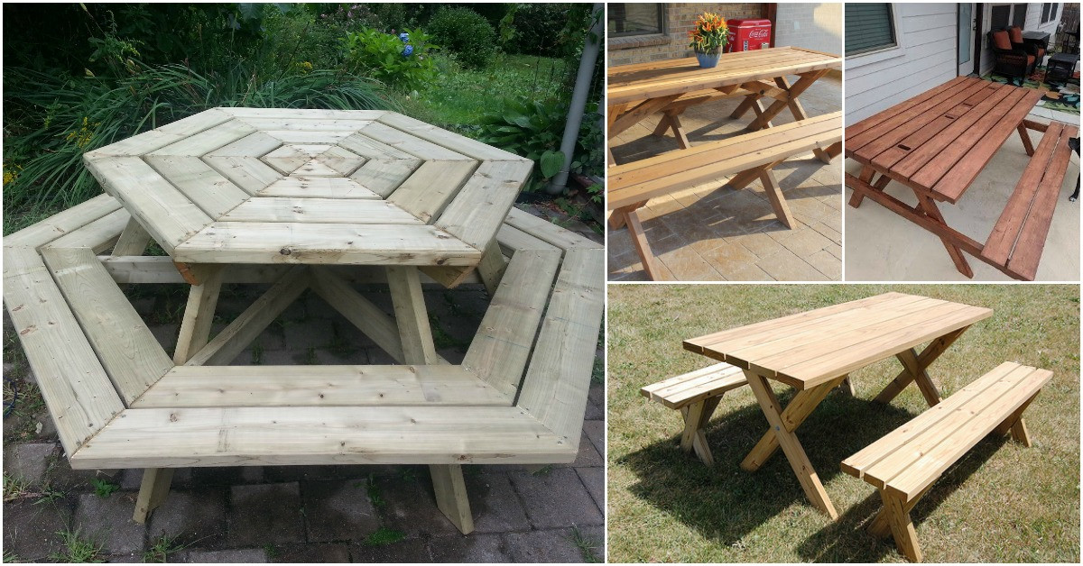 Best ideas about DIY Picnic Tables
. Save or Pin 18 Rustic DIY Picnic Tables for an Entertaining Summer Now.