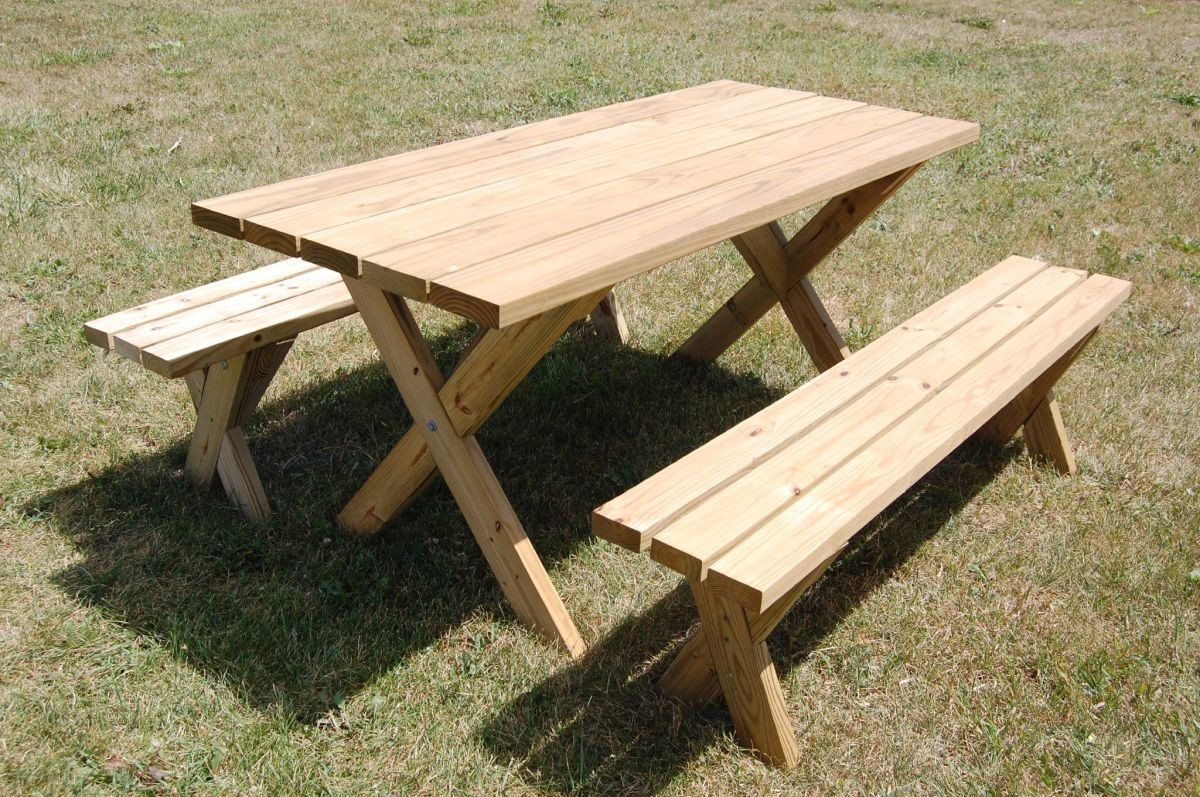 Best ideas about DIY Picnic Tables
. Save or Pin Picnic Table Plans For A Perfect Weekend Project Now.
