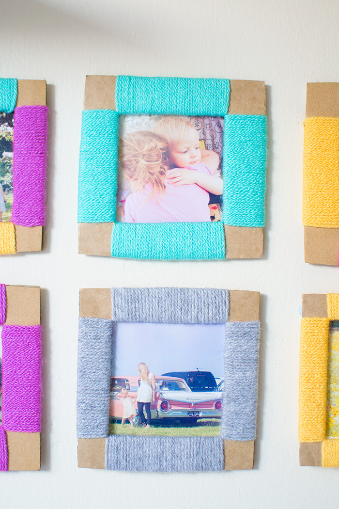 Best ideas about DIY Picture Frame For Kids
. Save or Pin DIY CARDBOARD PHOTO FRAME 2 Now.