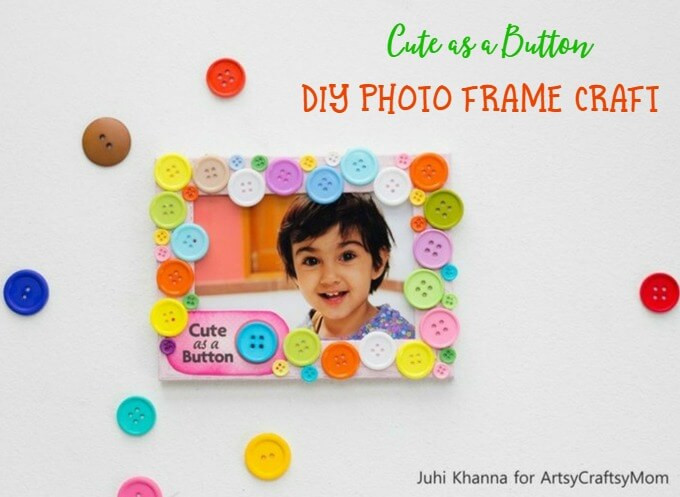 Best ideas about DIY Picture Frame For Kids
. Save or Pin Cute as a Button DIY Frame Now.