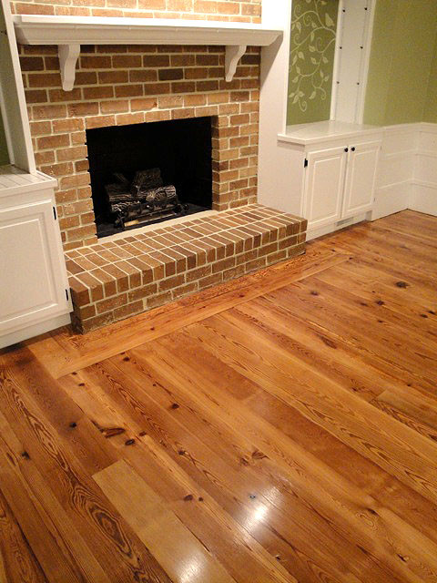 Best ideas about DIY Pine Flooring
. Save or Pin Installing the Antique Heart Pine Flooring Pretty Handy Girl Now.