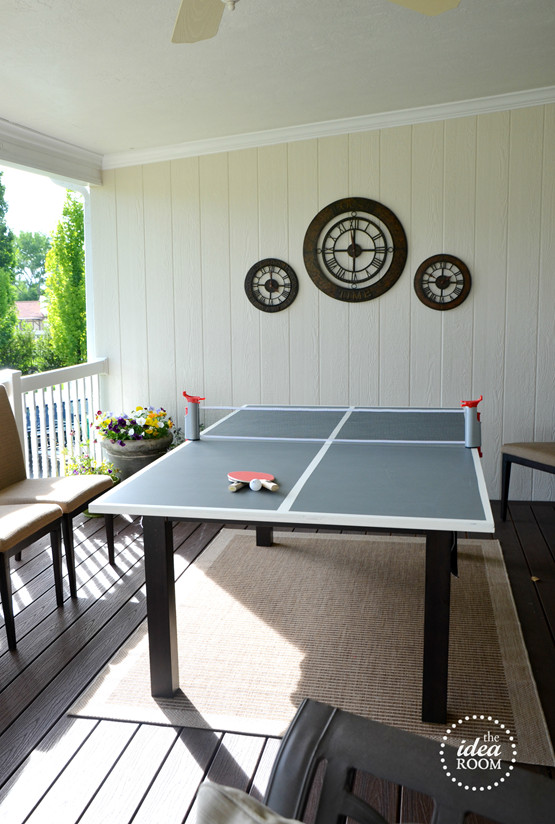 Best ideas about DIY Ping Pong Table
. Save or Pin DIY Ping Pong Table The Idea Room Now.