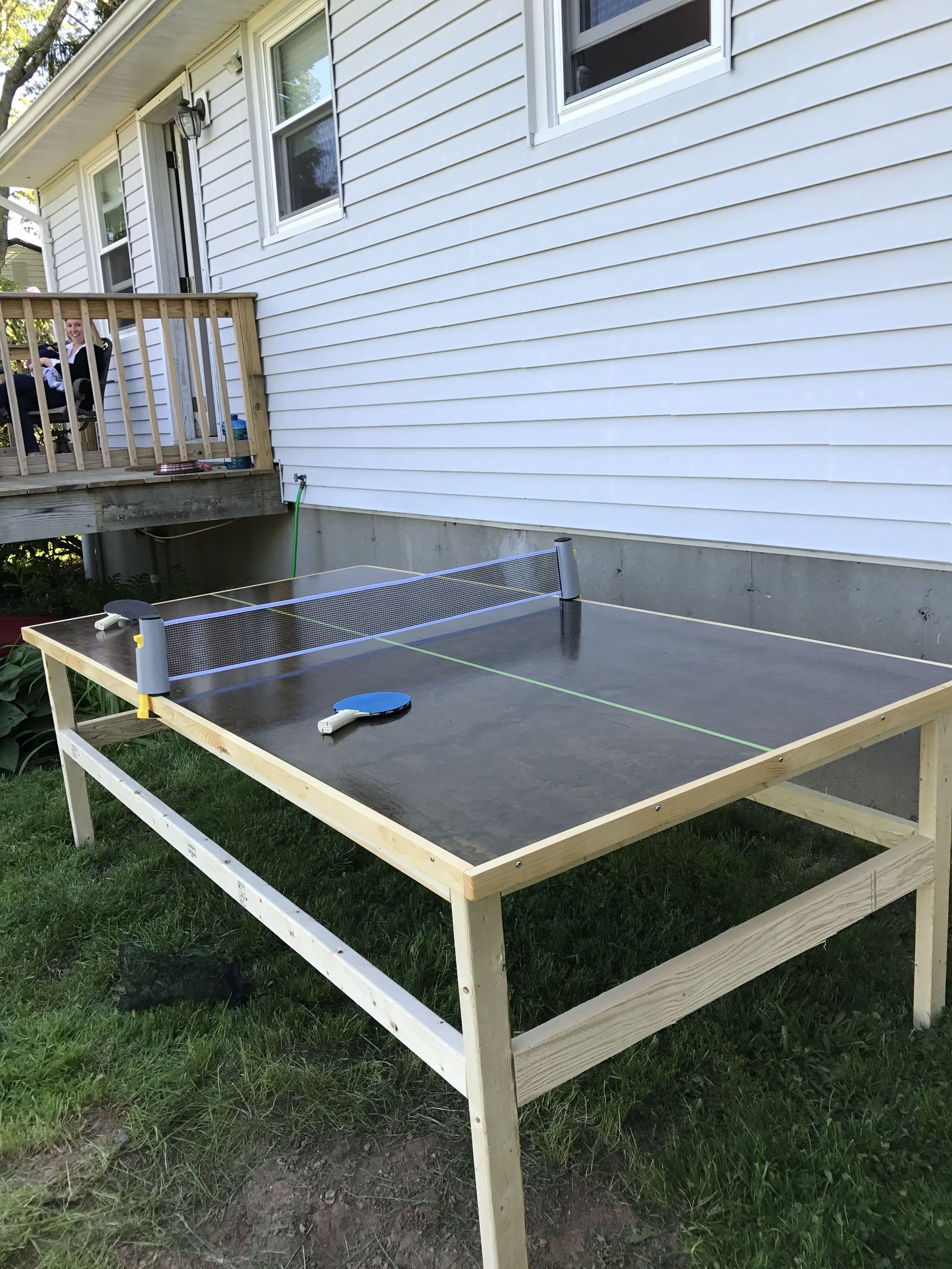 Best ideas about DIY Ping Pong Table
. Save or Pin Diy ping pong table used the Kreg jig for the legs has Now.