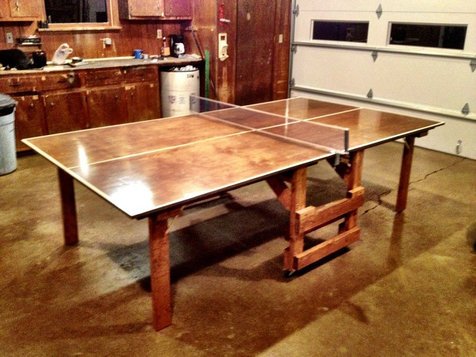 Best ideas about DIY Ping Pong Table
. Save or Pin My little brother s first DIY A ping pong table DIY Now.