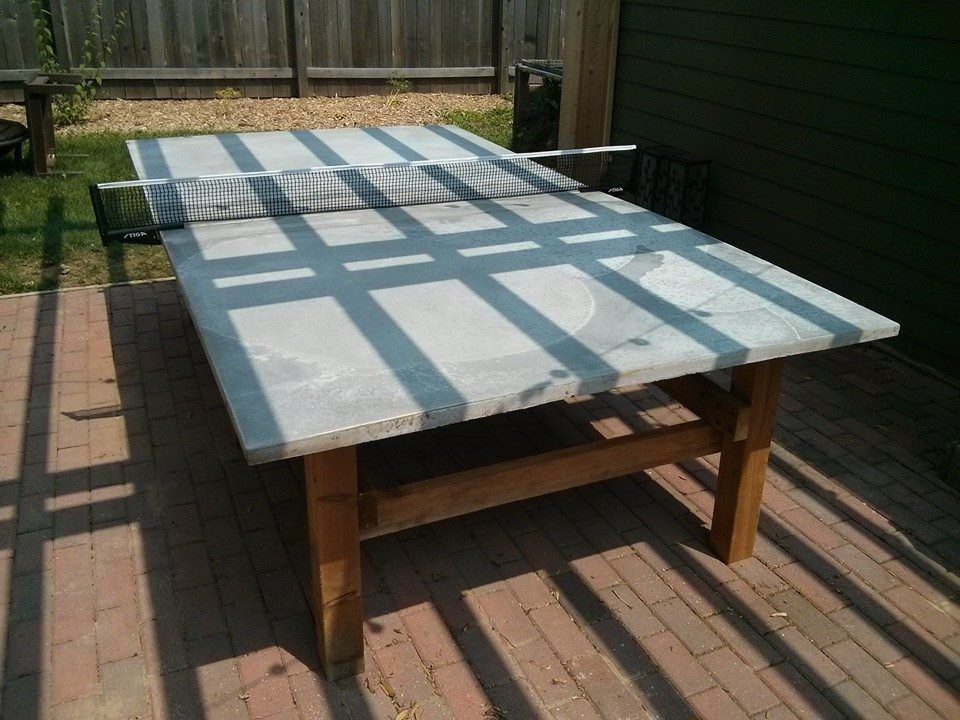 Best ideas about DIY Ping Pong Table
. Save or Pin How to Build a Concrete Ping Pong Table in 2019 Now.