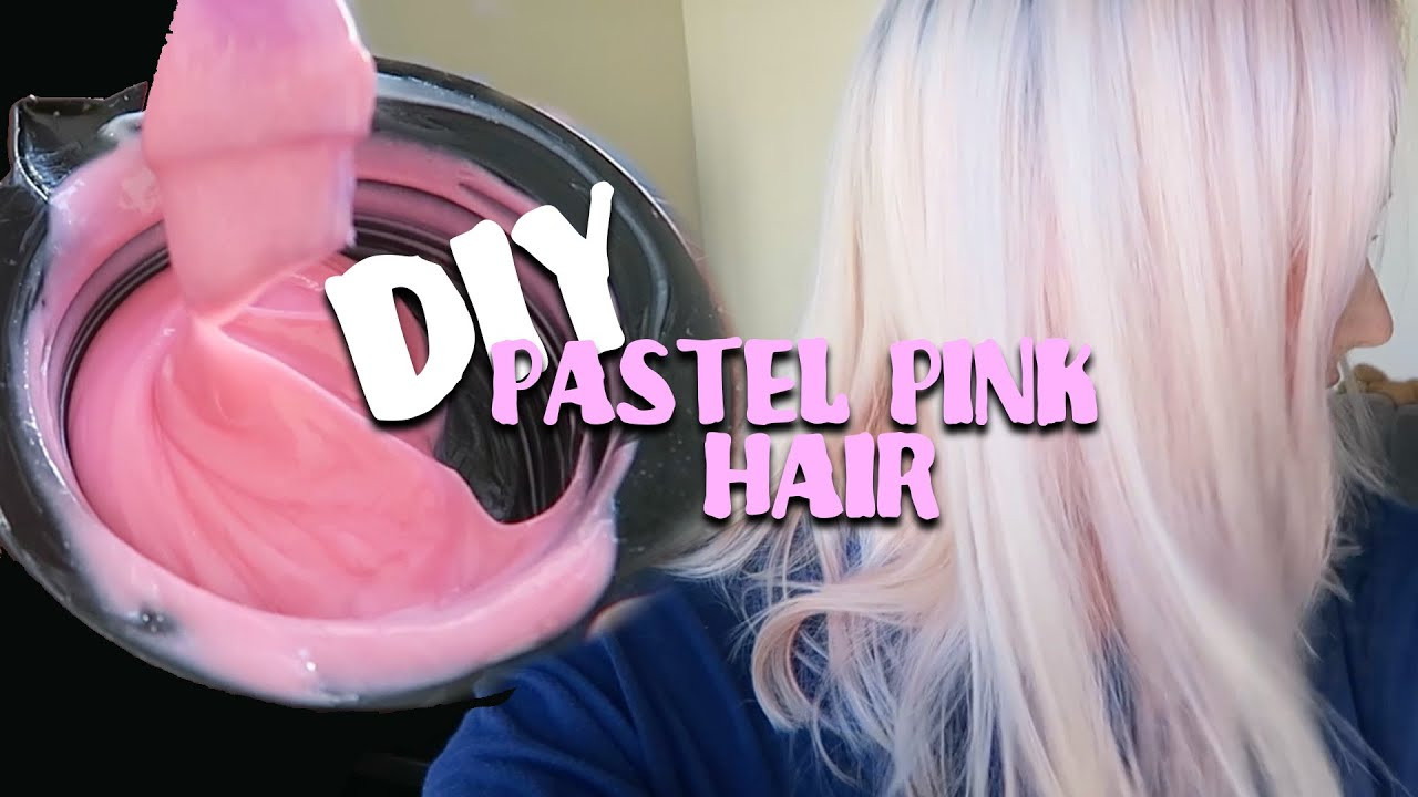 Best ideas about DIY Pink Hair
. Save or Pin DIY PASTEL PINK HAIR Now.