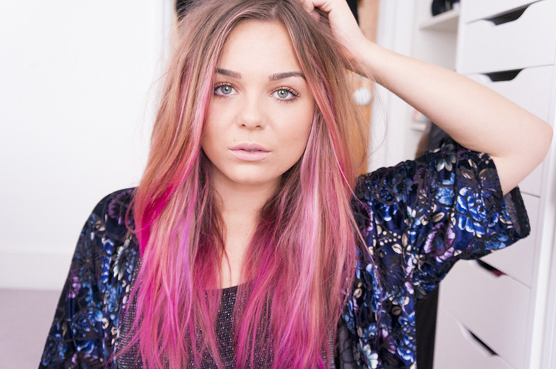 Best ideas about DIY Pink Hair
. Save or Pin Lily Melrose UK Style and Fashion Blog diy at home pink Now.