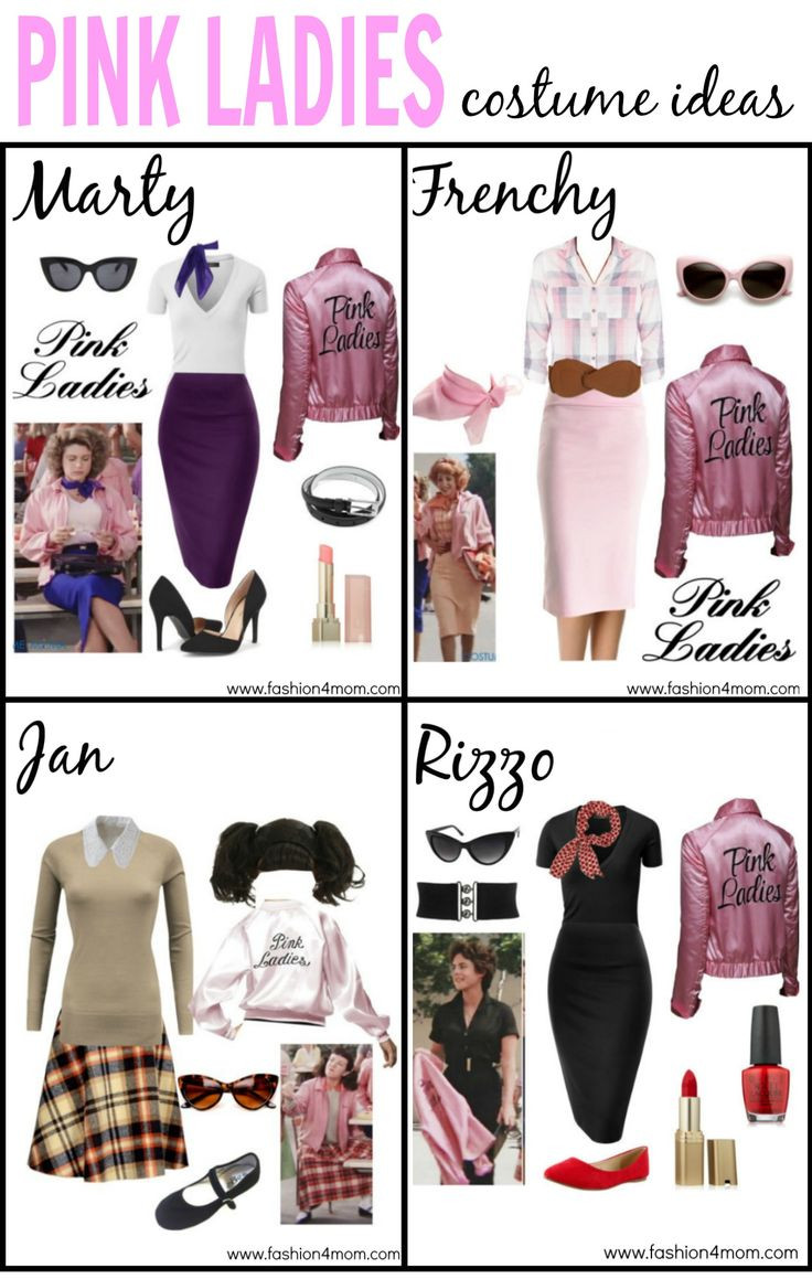 Best ideas about DIY Pink Ladies Costume
. Save or Pin Grease Costume Idea The Pink La s T Birds Sandy Now.
