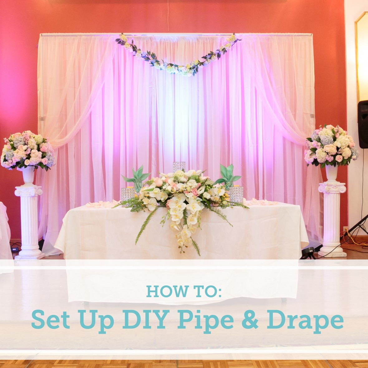 Best ideas about DIY Pipe And Drape Backdrop For Wedding
. Save or Pin How To Set Up a DIY Wedding Backdrop Now.