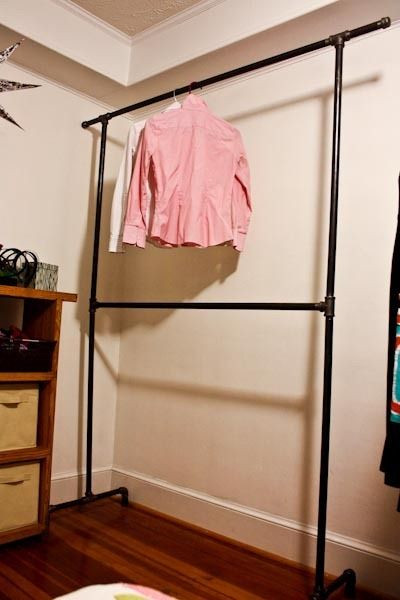 Best ideas about DIY Pipe Clothes Rack
. Save or Pin Pipe Clothing Racks on Pinterest Now.