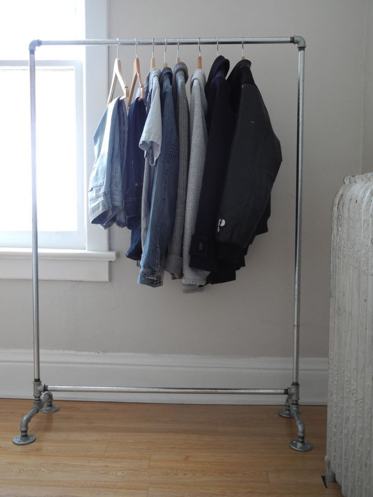 Best ideas about DIY Pipe Clothes Rack
. Save or Pin DIY Projects & Crafts Now.