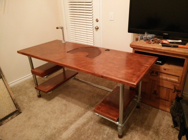 Best ideas about DIY Pipe Computer Desk
. Save or Pin Build Your Own DIY puter Gaming Desk Now.