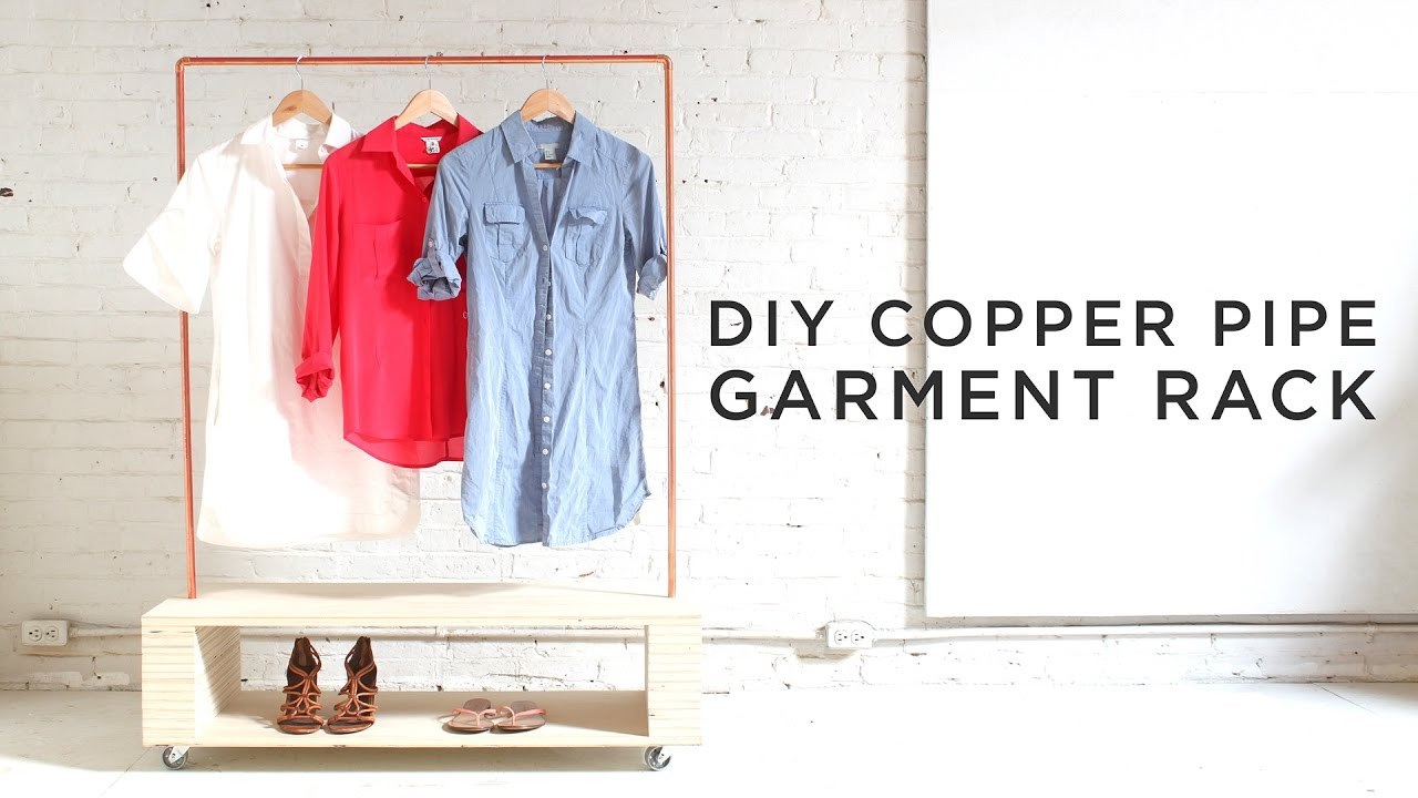 Best ideas about DIY Pipe Rack
. Save or Pin DIY Copper Pipe Garment Rack Now.