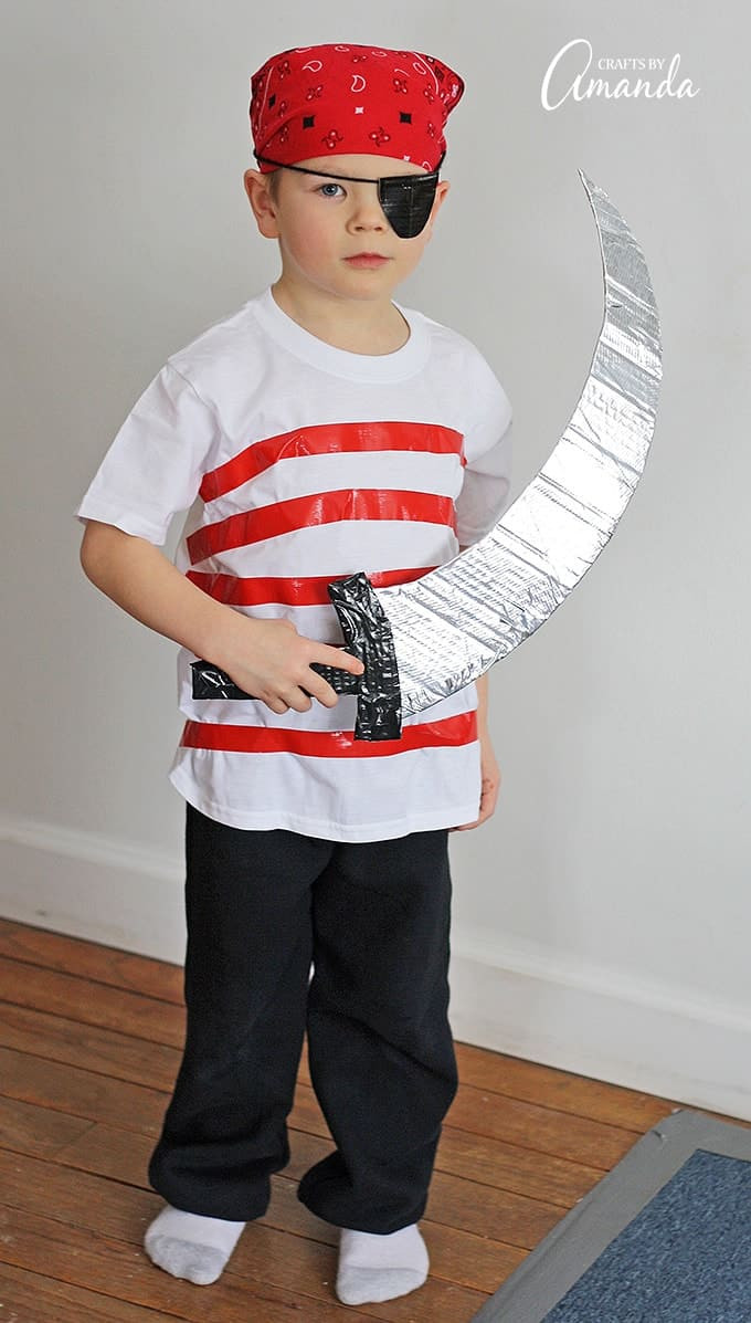 Best ideas about DIY Pirate Costumes For Kids
. Save or Pin Pirate Costume Make your own Halloween costume from duct tape Now.