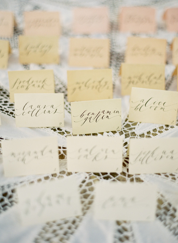Best ideas about DIY Place Cards Weddings
. Save or Pin Ombre Dyed Escort Cards DIY ce Wed Now.