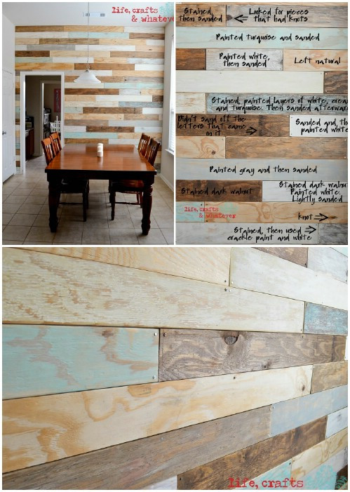 Best ideas about DIY Planked Wall
. Save or Pin 15 Creatively Genius DIY Wood Walls DIY & Crafts Now.