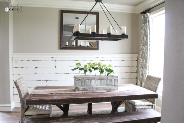 Best ideas about DIY Planked Wall
. Save or Pin DIY Distressed Plank Wall Shanty 2 Chic Now.