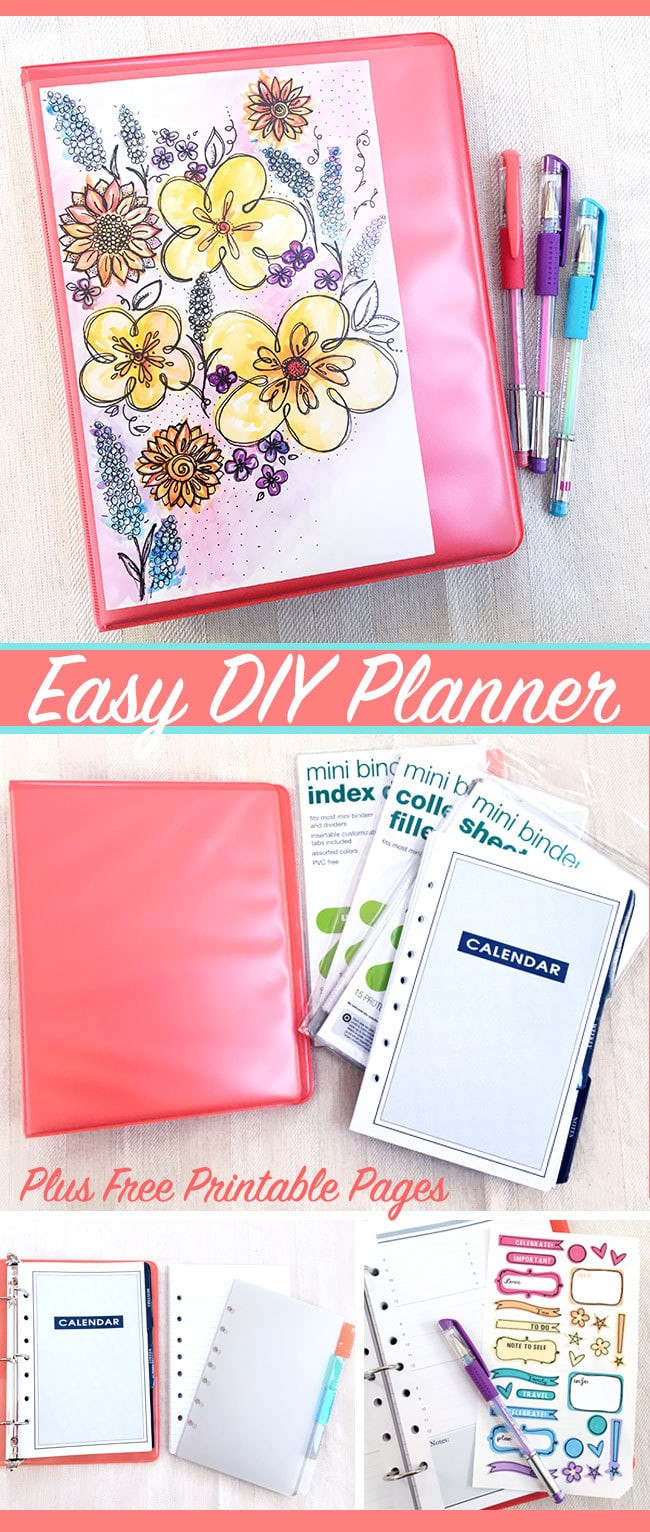 Best ideas about DIY Planner Organizer
. Save or Pin Make Your Own Easy DIY Planner Now.