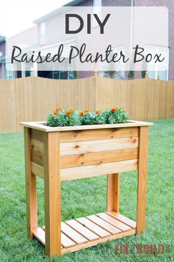 Best ideas about DIY Planter Box Plans
. Save or Pin DIY Raised Planter Box Now.